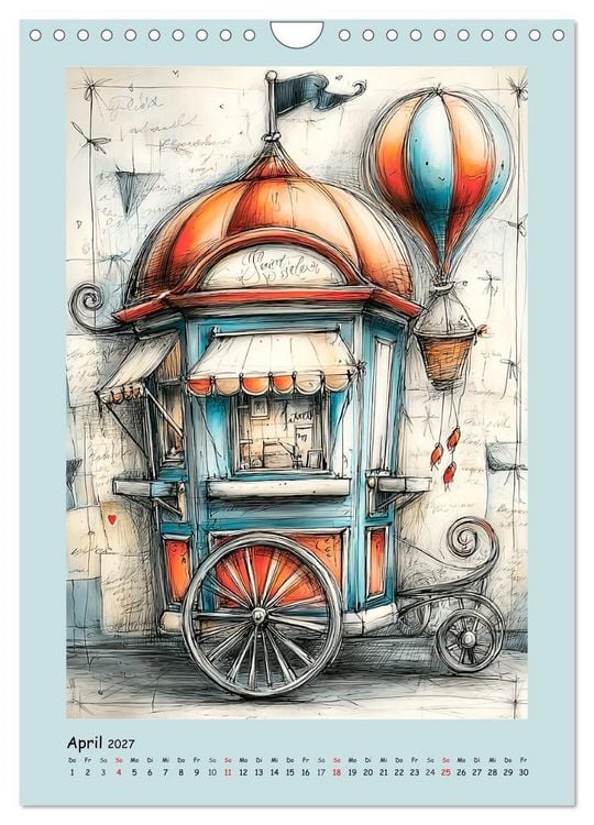 Produktbild: Kleine Wunder. Fantasie zwischen Zeit, Herz und Poesie (Wandkalender 2027 DIN A4 hoch), CALVENDO Monatskalender