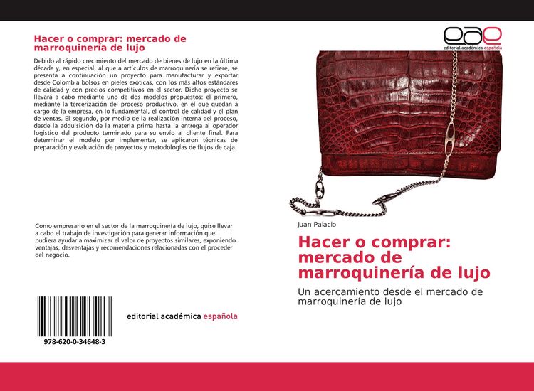 Produktbild: Hacer o comprar: mercado de marroquiner&iacute;a de lujo
