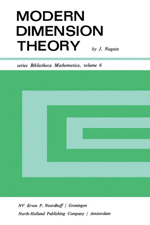 Produktbild: Modern Dimension Theory
