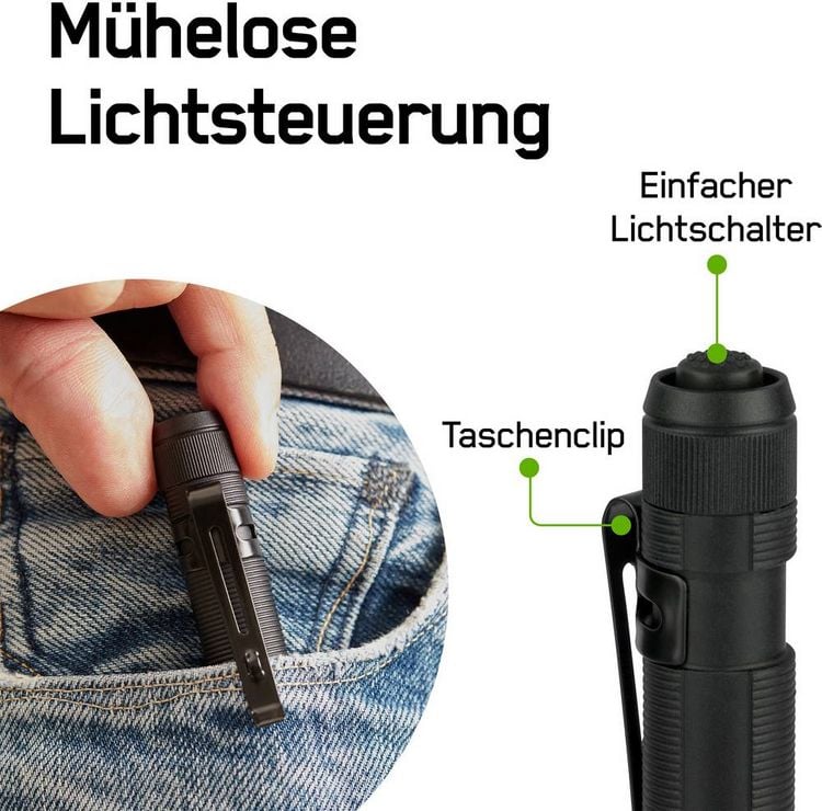 Produktbild: GP Discovery GPDISFLCP21BL812 GPDISFLCP21BL812 Penlight batteriebetrieben LED 11.5mm Schwarz