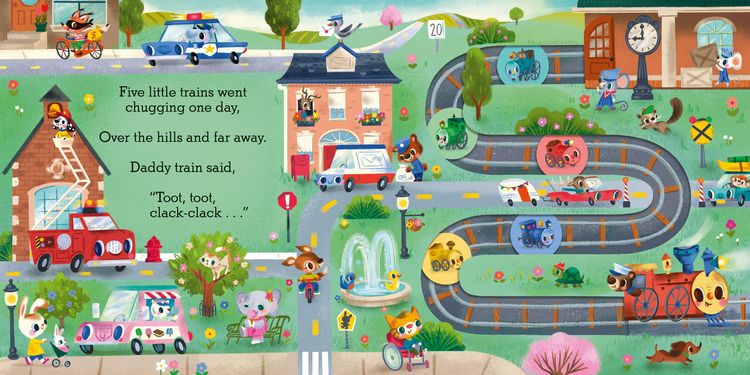 Produktbild: Five Little Trains