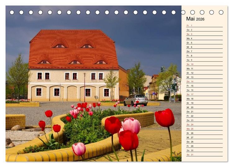 Produktbild: Gro&szlig;r&auml;schen - Stadt im Wandel (Tischkalender 2026 DIN A5 quer), CALVENDO Monatskalender