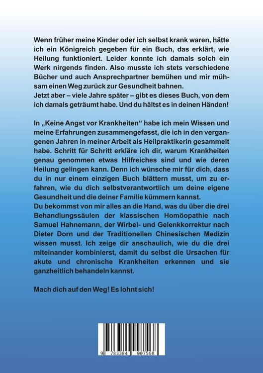 Produktbild: Keine Angst vor Krankheiten