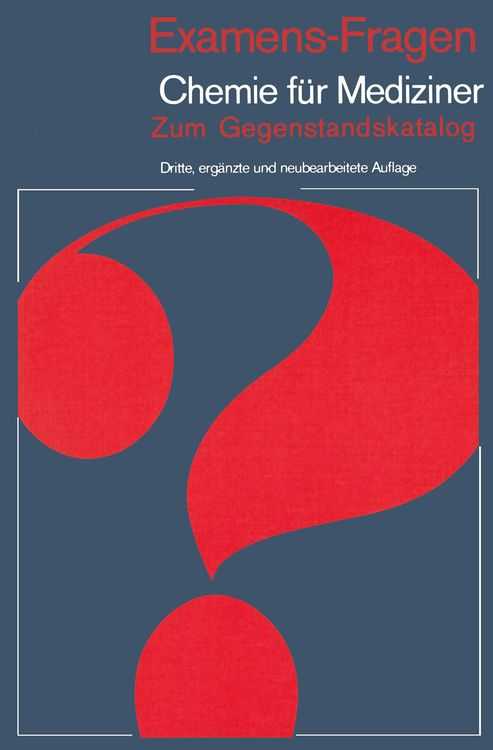 Produktbild: Examens-Fragen Chemie f&uuml;r Mediziner