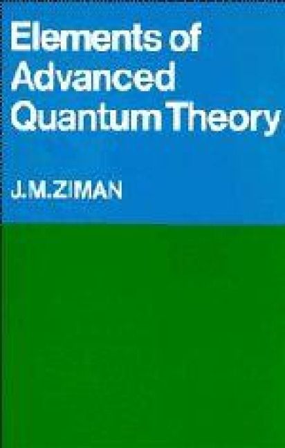 Produktbild: Elements of Advanced Quantum Theory