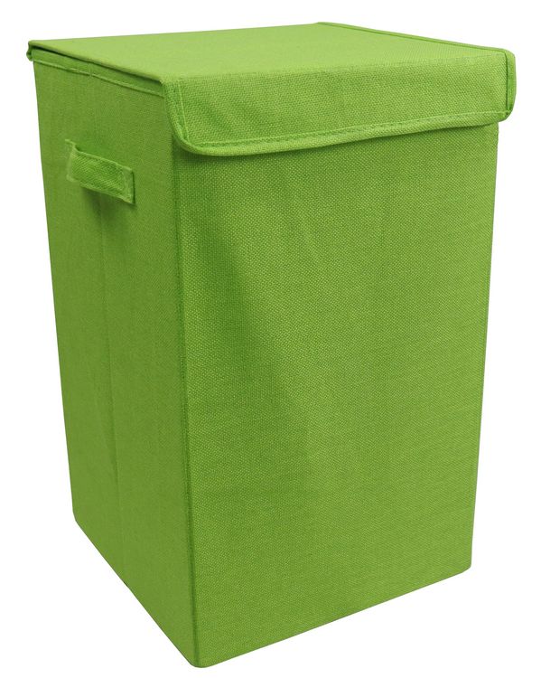 Produktbild: W&auml;schekorb W&auml;schebox Stoffbox mit Deckel Dreso M