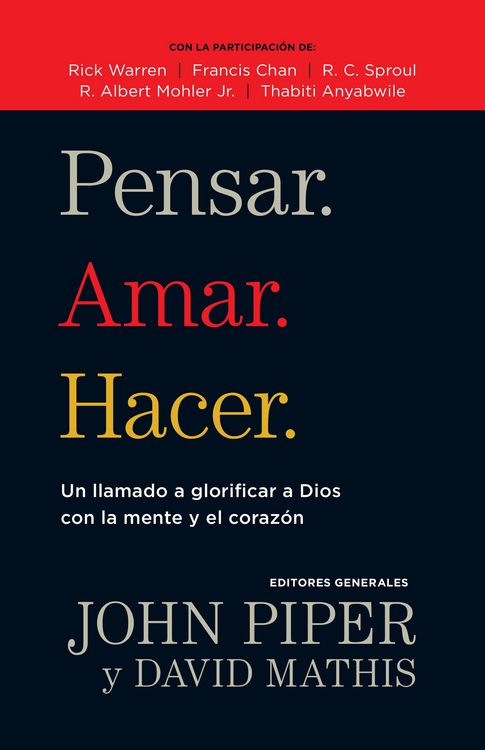 Produktbild: Pensar. Amar. Hacer.