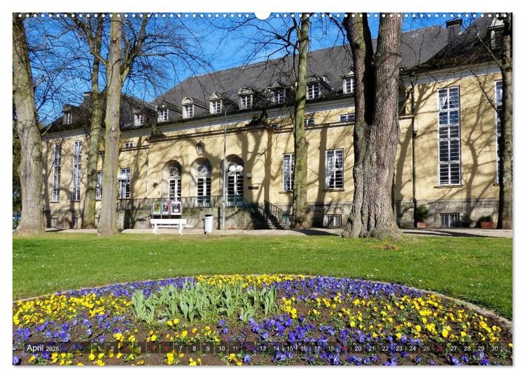 Produktbild: Bad Pyrmont - eine Kurstadt mit Flair (hochwertiger Premium Wandkalender 2026 DIN A2 quer), Kunstdruck in Hochglanz