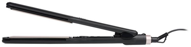 Produktbild: Tristar HD-2411 Gl&auml;tteisen Schwarz, Ros&eacute;gold