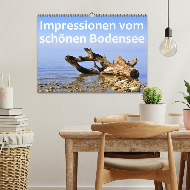 Produktbild: Impressionen vom sch&ouml;nen Bodensee (Wandkalender 2026 DIN A3 quer), CALVENDO Monatskalender