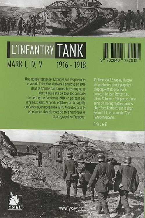 Produktbild: The Infantry Tank Mark I, IV, V ; 1916 1918
