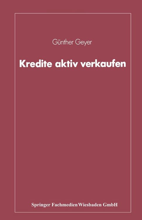 Produktbild: Kredite aktiv verkaufen