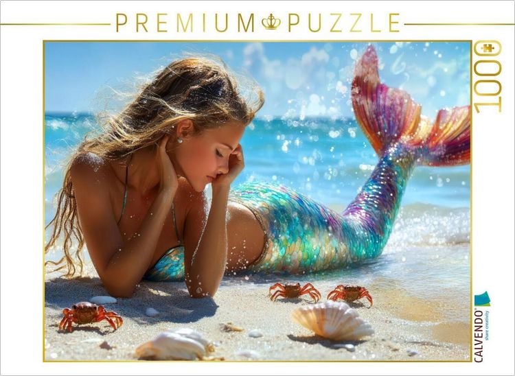 Produktbild: CALVENDO Puzzle Meerjungfrauen | 1000 Teile Lege-Gr&ouml;&szlig;e 64x48cm Foto-Puzzle f&uuml;r gl&uuml;ckliche Stunden