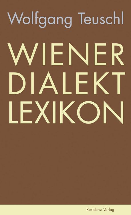 Produktbild: Wiener Dialekt Lexikon