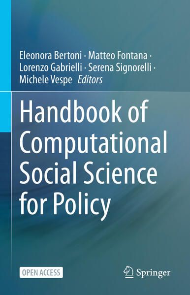 Produktbild: Handbook of Computational Social Science for Policy