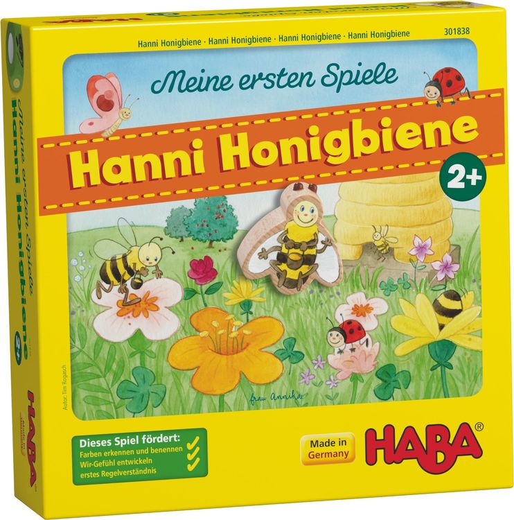 Bild vom Artikel HABA - Meine ersten Spiele - Hanni Honigbiene vom Autor Tim Rogasch