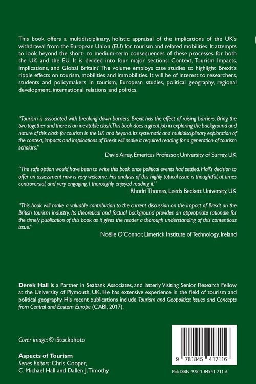 Produktbild: Brexit and Tourism