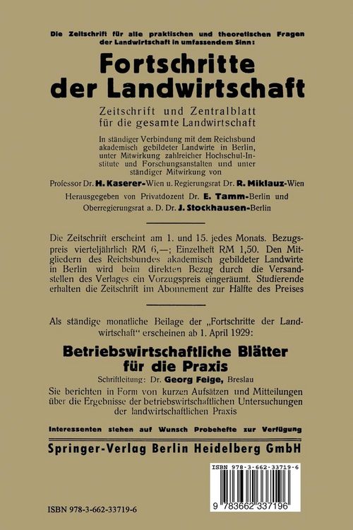 Produktbild: Das Tariflohnsystem im Spiegel von 200 ober- u. niederschlesischen landwirtschaftlichen Betrieben