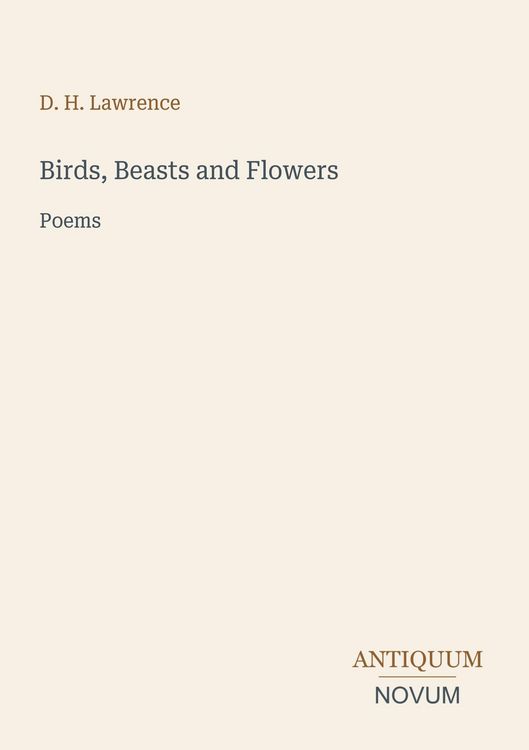 Produktbild: Birds, Beasts and Flowers