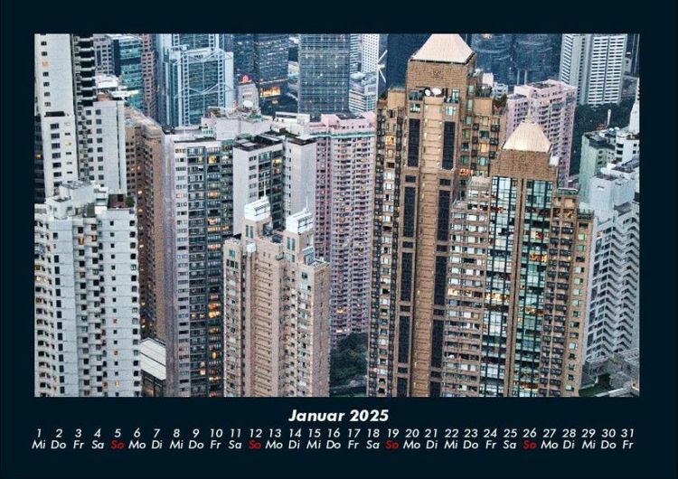 Produktbild: Architektur - Hochh&auml;user 2025 Fotokalender DIN A4
