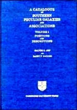 Produktbild: A Catalogue of Southern Peculiar Galaxies and Associations