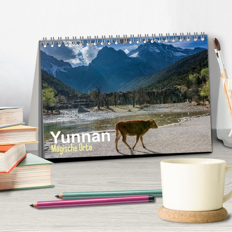 Produktbild: Yunnan - Magische Orte (Tischkalender 2026 DIN A5 quer), CALVENDO Monatskalender