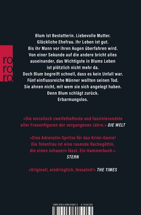 Produktbild: Totenfrau - Die Rache