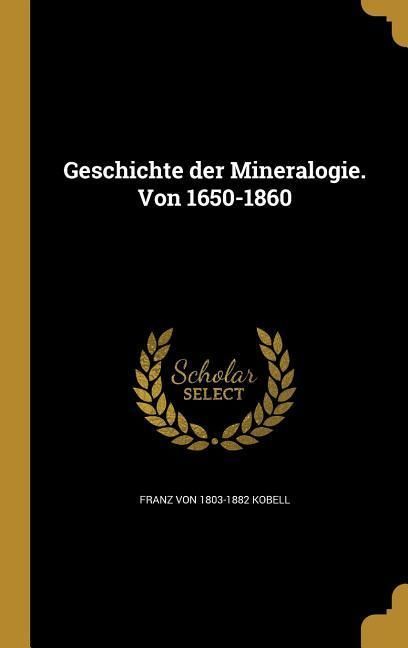 Produktbild: Ger-Geschichte der Mineralogie