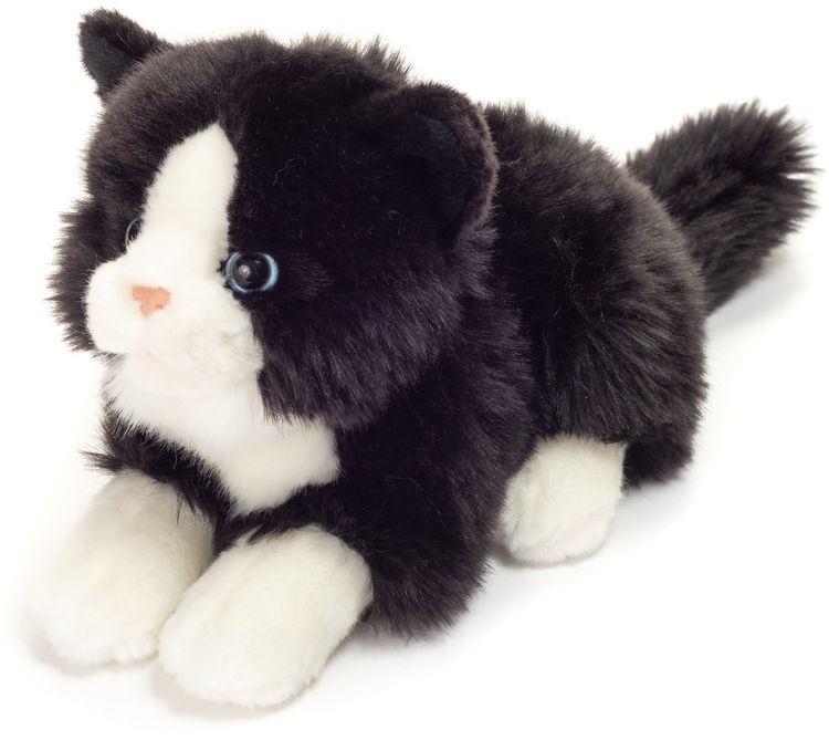 Teddy Hermann 90682 Katze Stehend Rot Getigert 20 Cm