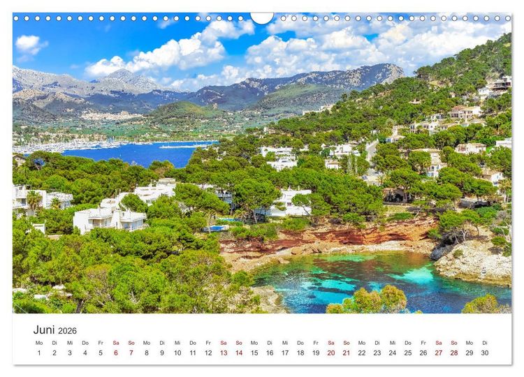 Produktbild: Mallorca Traumhafte Insel (Wandkalender 2026 DIN A3 quer), CALVENDO Monatskalender
