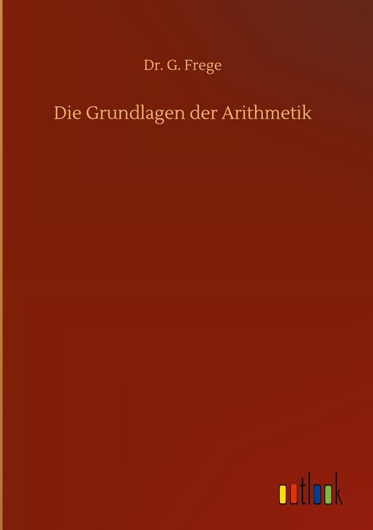 Produktbild: Die Grundlagen der Arithmetik