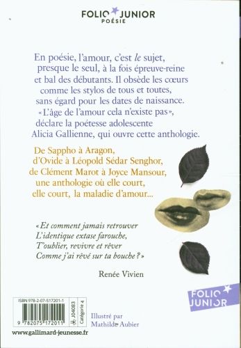 Produktbild: L'amour en po&eacute;sie