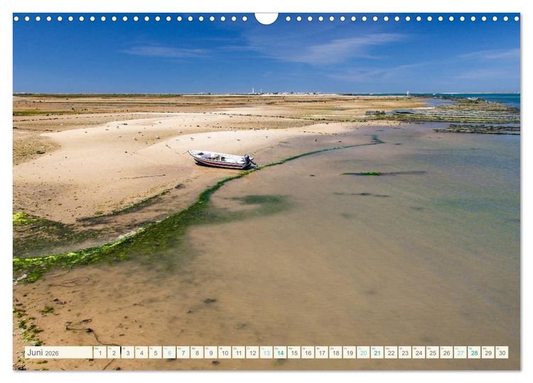 Produktbild: Algarve real - Impressionen aus Olh&atilde;o und Tavira (Wandkalender 2026 DIN A3 quer), CALVENDO Monatskalender