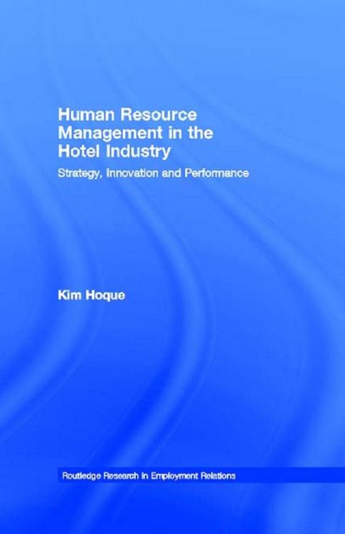 Produktbild: Human Resource Management in the Hotel Industry