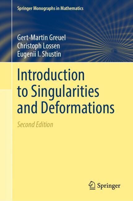 Produktbild: Introduction to Singularities and Deformations