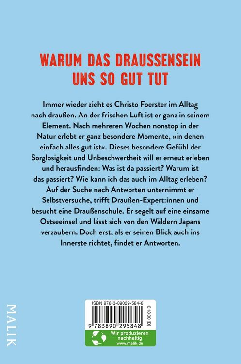Am besten draußen