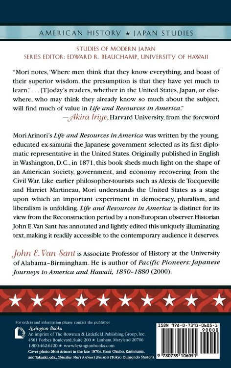 Produktbild: Mori Arinori's Life and Resources in America