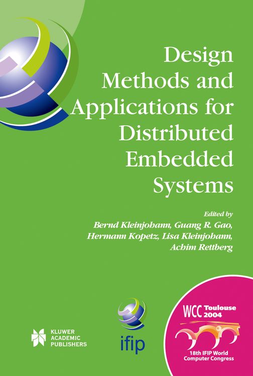 Produktbild: Design Methods and Applications for Distributed Embedded Systems