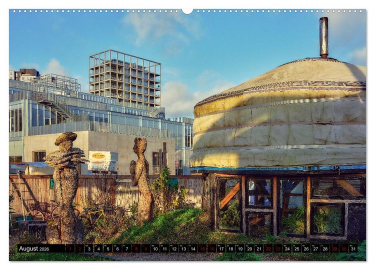 Produktbild: AARHUS, die kleinste Gro&szlig;stadt der Welt (Wandkalender 2026 DIN A2 quer), CALVENDO Monatskalender