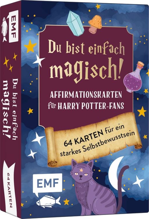 Produktbild: Kartenset: Du bist einfach magisch! Affirmationskarten f&uuml;r Harry Potter-Fans