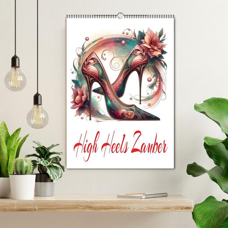 Produktbild: High Heels Zauber (Wandkalender 2026 DIN A2 hoch), CALVENDO Monatskalender