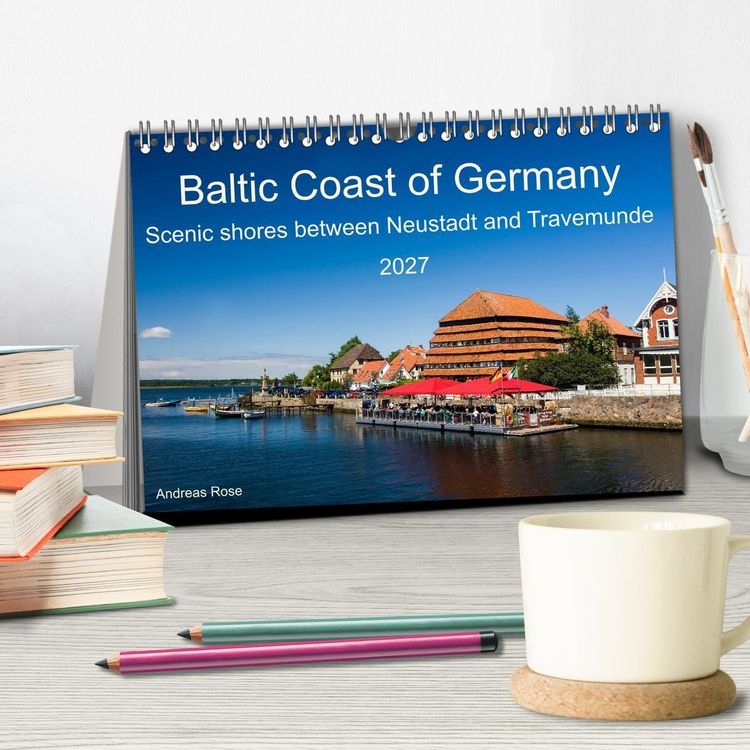 Produktbild: Baltic Coast of Germany (Desk Calendar 2027 DIN A5 landscape), CALVENDO 12 Month DeskCalendar