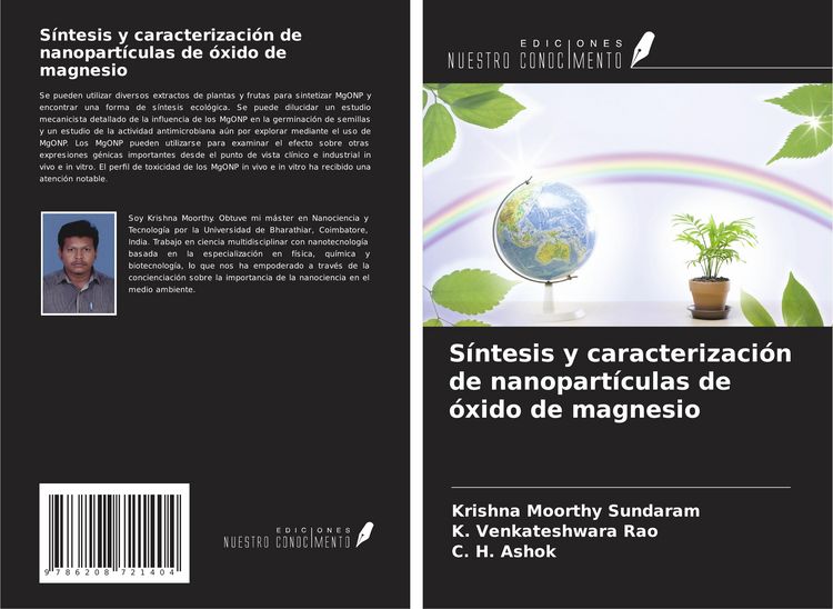 Produktbild: S&iacute;ntesis y caracterizaci&oacute;n de nanopart&iacute;culas de &oacute;xido de magnesio