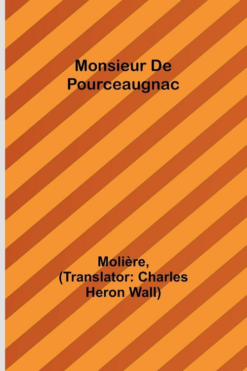Produktbild: Monsieur De Pourceaugnac