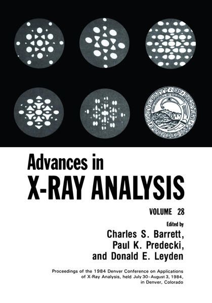 Produktbild: Advances in X-Ray Analysis