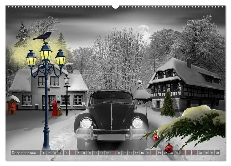 Produktbild: Oldtimer auf Reisen (hochwertiger Premium Wandkalender 2026 DIN A2 quer), Kunstdruck in Hochglanz
