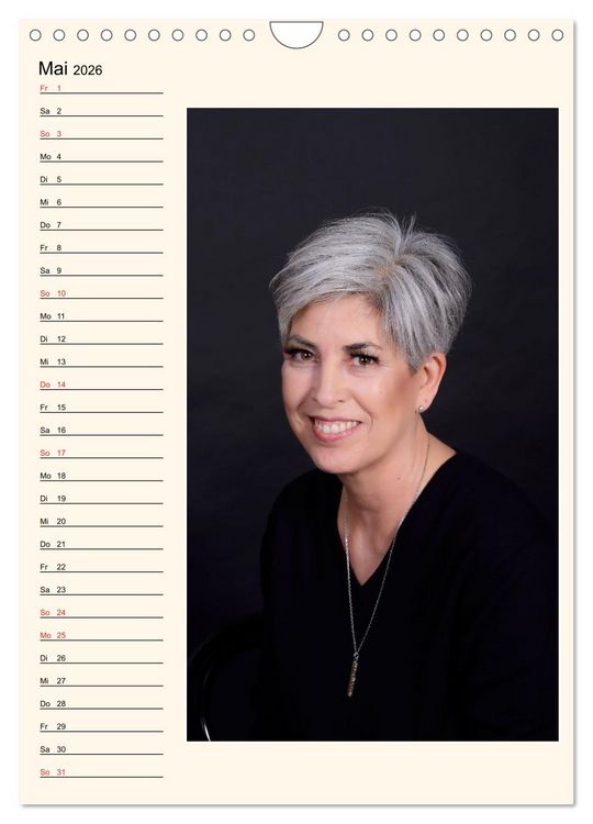 Produktbild: Silberhaar (Wandkalender 2026 DIN A4 hoch), CALVENDO Monatskalender