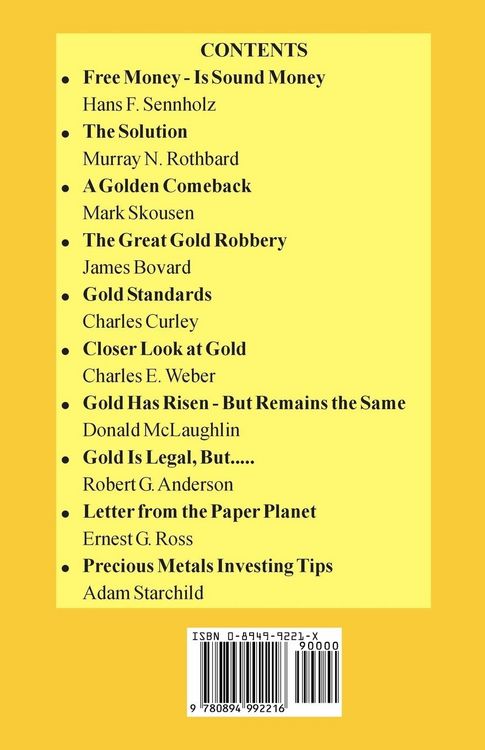 Produktbild: Gold, Freedom, and Free Markets