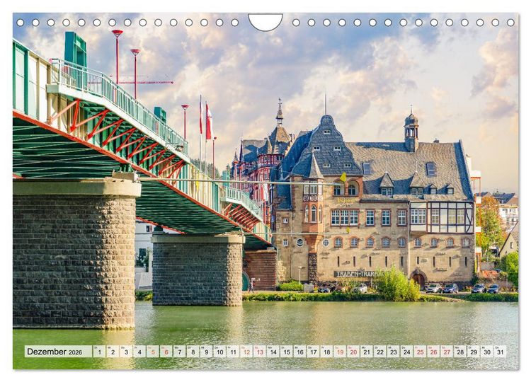 Produktbild: Traben Trarbach Impressionen (Wandkalender 2026 DIN A4 quer), CALVENDO Monatskalender