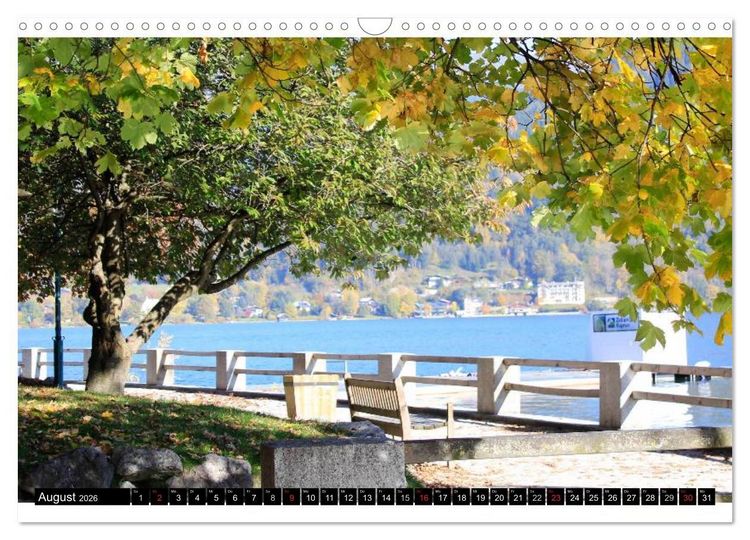Produktbild: Liebeserkl&auml;rung an Zell am See (Wandkalender 2026 DIN A3 quer), CALVENDO Monatskalender